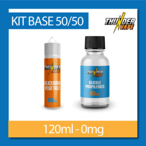 KIT BASE 120ml senza nicotina – 50VG/50PG