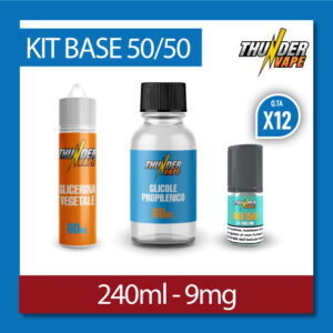 KIT BASE 240ml 9mg nicotina – 50VG/50PG